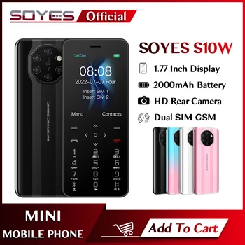 SOYES S10W GSM 2G Kortelę, Mobilųjį Telefoną, 1.77