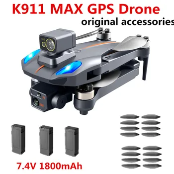 K911 MAX Drone), Originalus Priedai, 7.4 V, 1800mAh Baterija Sraigto Klevo Lapas, Atsarginės Dalys K911 MAX Drone K911 Drones