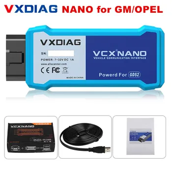 VXDIAG VCX NANO GM & Opel Code Skaitytuvas 