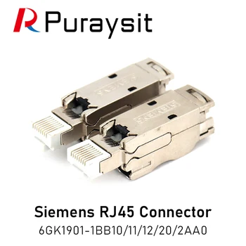 Siemens RJ45 Industrial Ethernet Laido Jungtis 4 Branduolių Kristalų Galvos PLC 