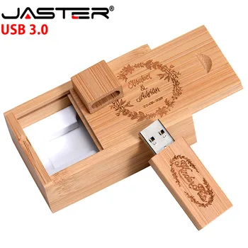 JASTER Mediniai Bambuko+Box USB 