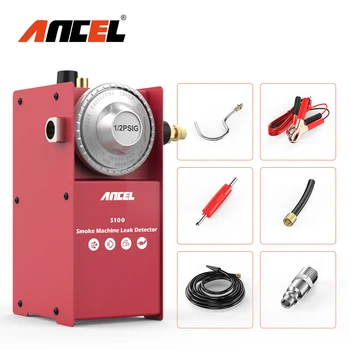 ANCEL S100 Automobilių Dūmų Nuotėkio Detektorius Mašina Naftos Vamzdis Generatorius Vakuumo Nuotėkis Analizatorius Automobilių EVAP Nuotėkio Diagnostikos Įrankiai