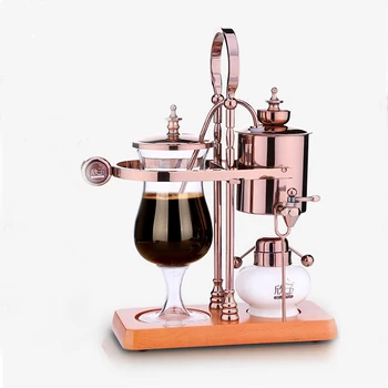 Naujo dizaino vandens lašas Royal balansavimo sifonas kavos aparatas/belgija kavos virimo aparatas syphon vacumm kavos alaus