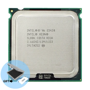 XEON E5430 Procesorius CPU 771 iki 775 (2.660 GHz/12MB/1333MHz/Quad Core) LGA775 80 Vatų 64 bitų darbą 775 plokštės
