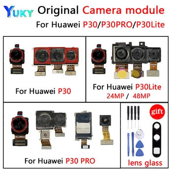 Pagrindinę Susiduria Kamera Huawei 30 Lite Pro P30Lite P30Pro Priekinė Galinė galinė vaizdo Kamera Modulis remontas vaizdo kameros modulis