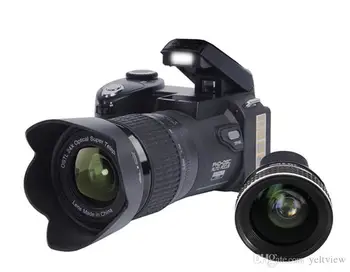 PROTAX D7100 Skaitmeninis Fotoaparatas 33MP 24X Optinis Priartinimas Automatinis Fokusavimas Profesionalus DSLR Vaizdo Kamera HD1080P Modernizuotos Kameros + 3 Objektyvo