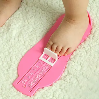 Plastikiniai Vaikams, Kūdikiams, Baby Foot Priemonės Indikatorius Batų Dydį, Matavimo Liniuotė Priemonė Kūdikių Bateliai Matavimo 0-20cm pločio Vėžės Prietaisą, 4 Spalvos