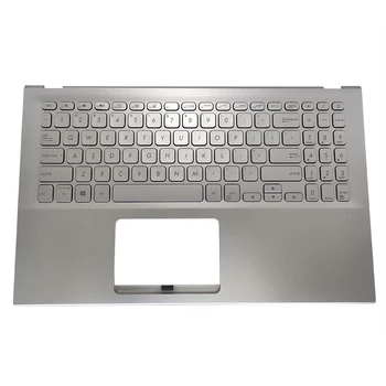 MUMS Pakeisti Klaviatūras ASUS vivobook 15 X512 X512FA F512D F512DA anglų sidabrinė Palmrest klaviatūros 13NB0KA2P02021 1 90% Naujas