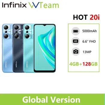 Pasaulinė Versija Infinix Karšto 20i X665E 4GB+64GB Išmanųjį telefoną 6.6