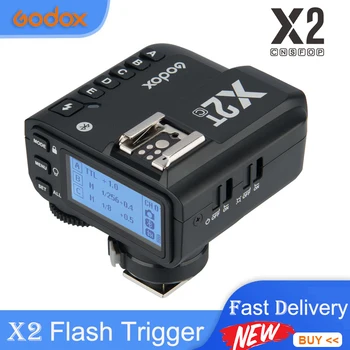 Godox X2 Serijos TTL Wireless Flash Trigger Siųstuvas Canon Nikon Sony, Olympus, Fuji X2T-C X2T-N X2T-S X2T-F X2T-O
