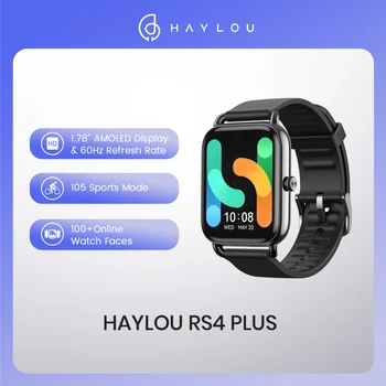 HAYLOU RS4 Plius Smartwatch Su Silikono Dirželis 1.78
