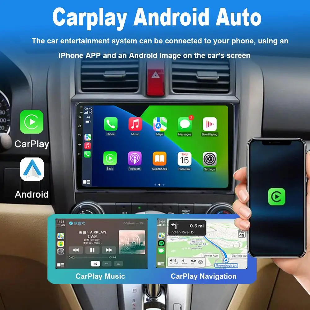 9 Colių Android 11.0 Mercedes Benz B200 Sprinter W906 W639 AB Klasės W169 W245 Multimedia Player Auto Radijo, GPS Carplay 4G Nuotrauka 2