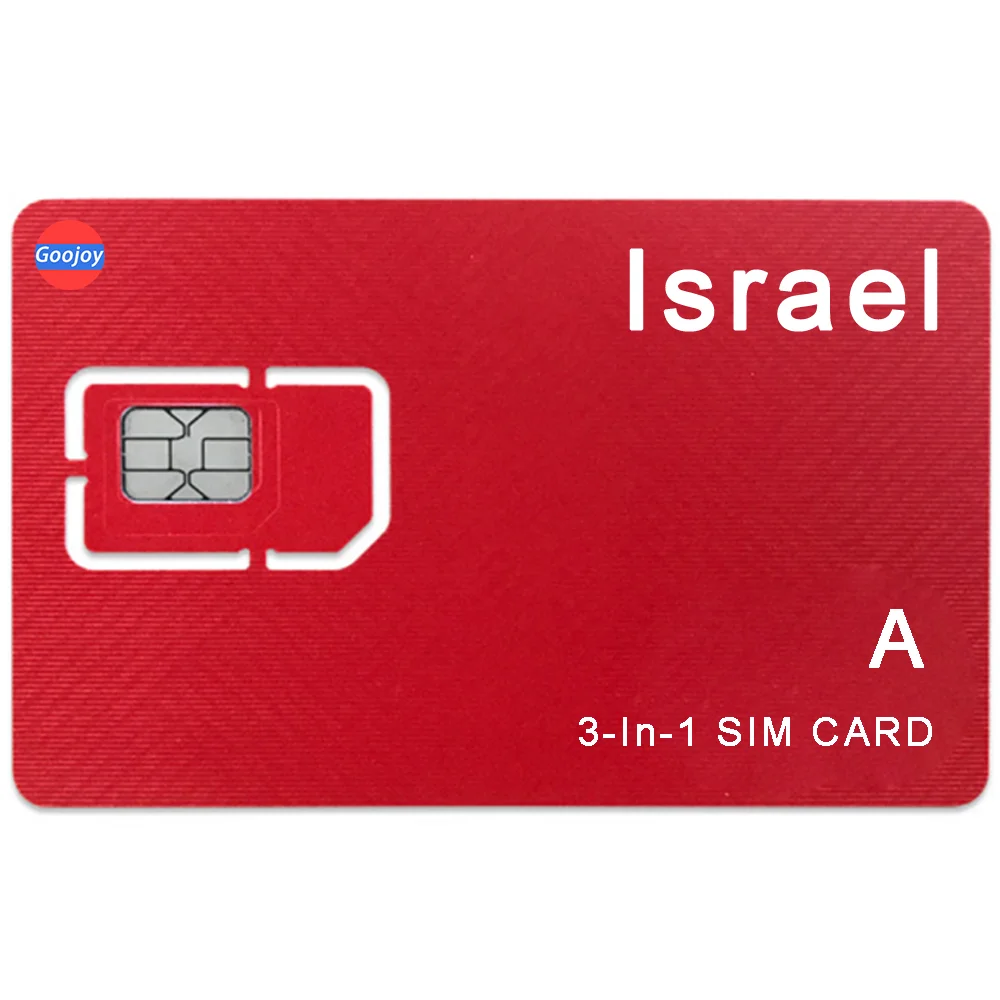 Izraelis iš Anksto apmokėtas Duomenų Sim Kortelės, Izraelio Cellcom kelionės sim kortelės,4G sim duomenų neribotas Interneto, Duomenų perdavimo,interneto sim kortelės Nuotrauka 0