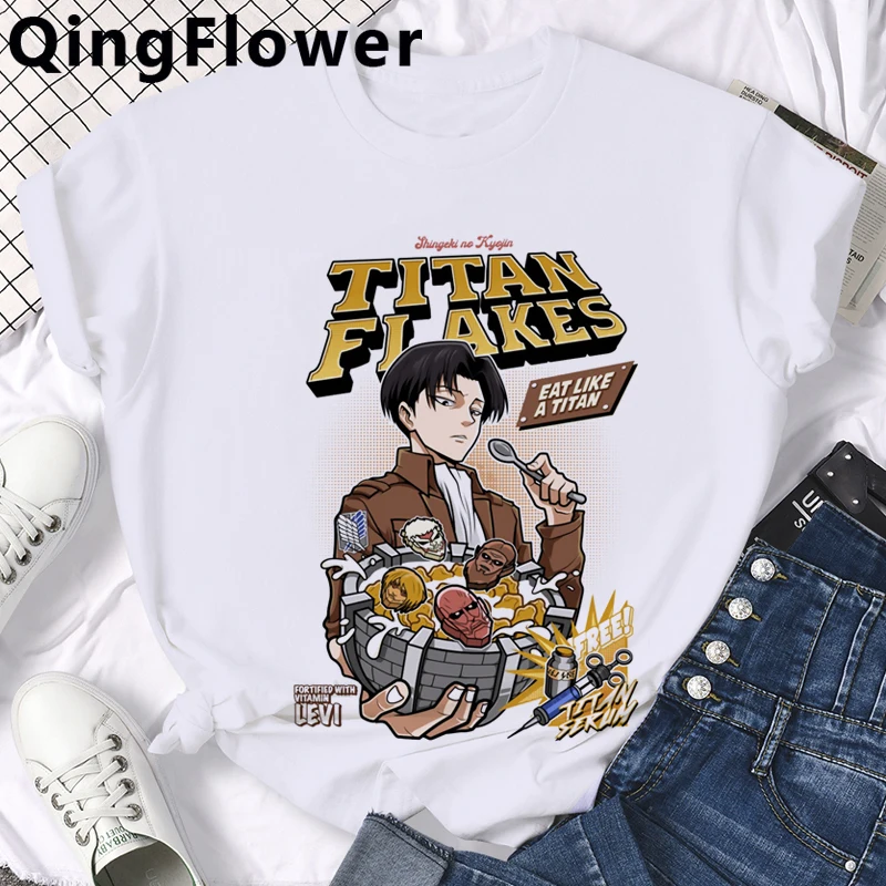 Japonų Anime Ataka Titan Cool Grafinis Marškinėliai Vyrams Shingeki No Kyojin T-shirt Manga Harajuku Marškinėlius Atsitiktinis Viršų Tees Vyras Nuotrauka 1