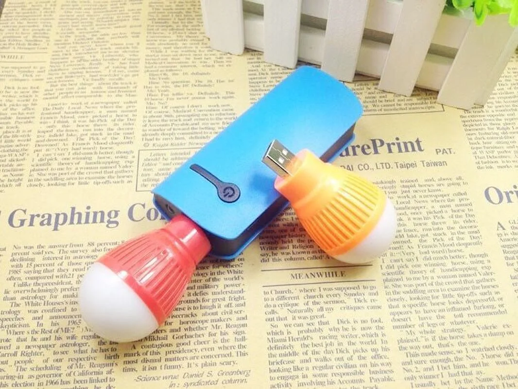 Mini USB LED Šviesos Nešiojamų 5V Energiją taupančios Lemputės Tinka Nešiojamas USB Lizdas, Lauko Nešiojamas USB Šviesos Knyga Šviesa Nuotrauka 3