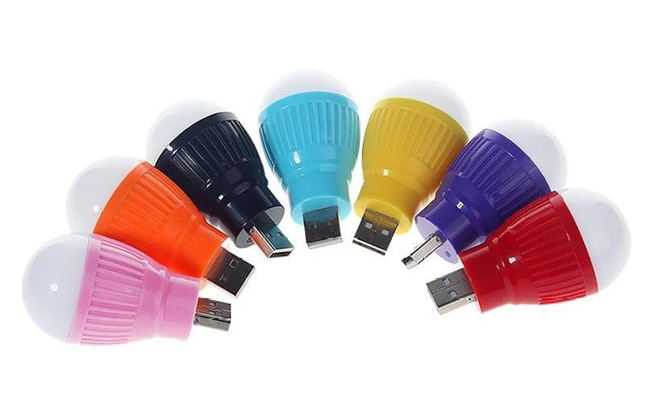 Mini USB LED Šviesos Nešiojamų 5V Energiją taupančios Lemputės Tinka Nešiojamas USB Lizdas, Lauko Nešiojamas USB Šviesos Knyga Šviesa Nuotrauka 5