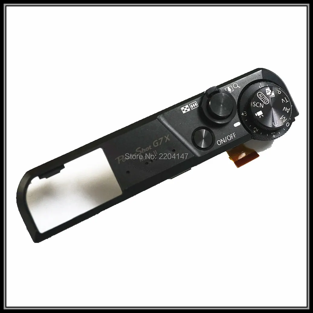 Originalus G7X mark II viršaus dangtelis Canon G7x ženklas 2 top shell Kamera, Remontas, Dalys Nuotrauka 0