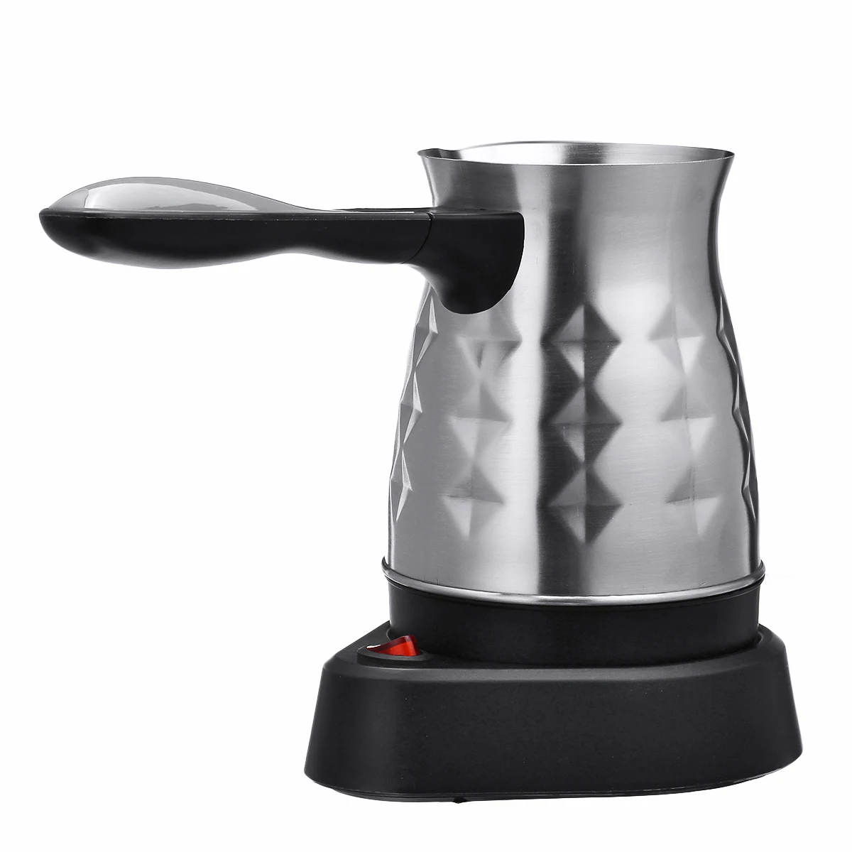 Turkiškos kavos puodą Elektros Maker Greitas Šilumos Arbatos/Pieno Priėmimo Mašina, Namų Biuro plastiko italijos espresso moka puodą 600W Nuotrauka 2